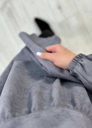 Сукня вельветова 5 кольорів