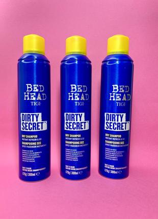 ‼️сухий шампунь для волосся tigi bed head dirty secret dry shampoo 300мл‼️1 фото