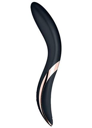 Вибратор с жемчужной стимуляцией точки g satisfyer rrrolling explosion black 3