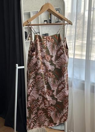 Коротка сукня на бретелях mango6 фото
