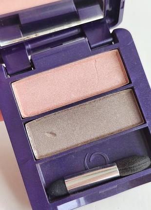 Тени для глаз век орифлейм двухцветные oriflame the one rose taupe 30972