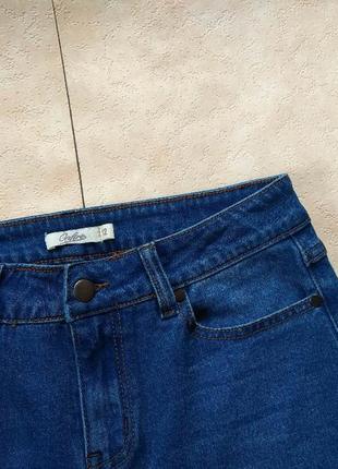 Стильные джинсы палаццо трубы с высокой талией onfire, 38 размер.4 фото