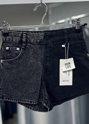 Джинсовые шорты bershka, размер xs
