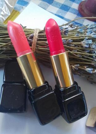 Guerlain, kiss kiss помади у відтінках 342, 325