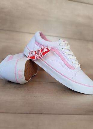 Sale vans old school білі кеди кросівки мокасини сліпони ванс ванси олд вилиці2 фото