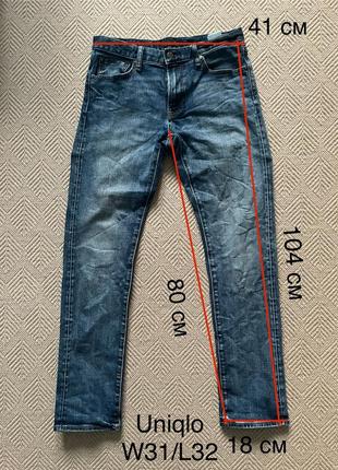 Джинси uniqlo selvedge