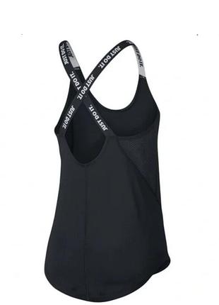 Nike спортивная майка танк, топ для спорта с открытой спинкой