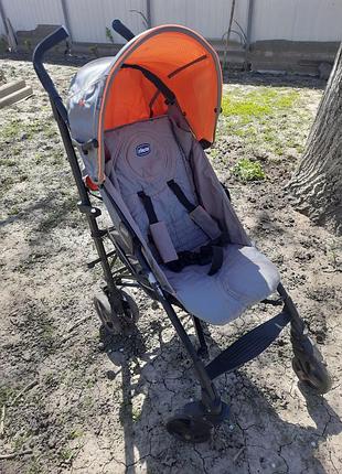 Дитячий прогулянковий візок chicco light way fluo