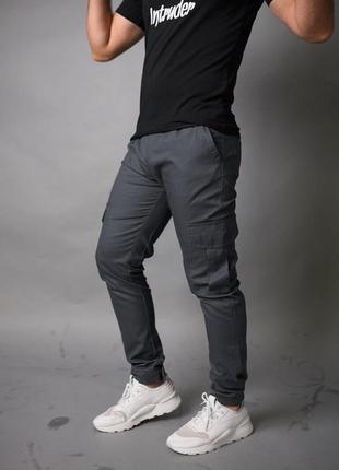 Чоловічі спортивні штани котонові високої якості2 фото