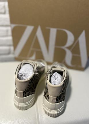 Стильные хайтопы кеды zara5 фото