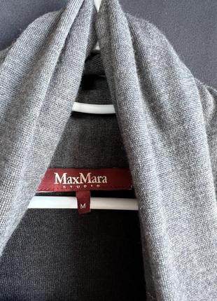 Max mara длинный кардиган из тонкой шерсти6 фото