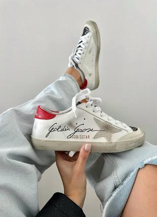 Кроссовки golden goose ⭐️
ggdb superstar red premium6 фото