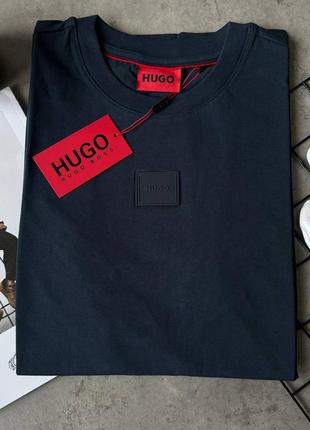 Мужская футболка hugo boss люкс качестваTM️