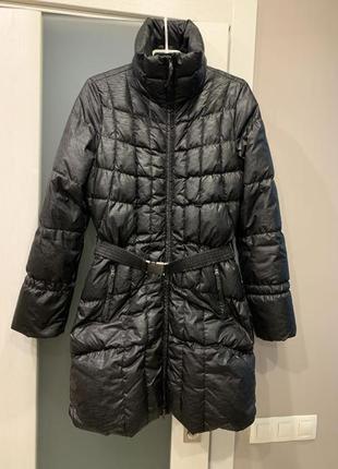 Натуральний пуховик, пальто, довга куртка пух/ перо, mexx, оригінал