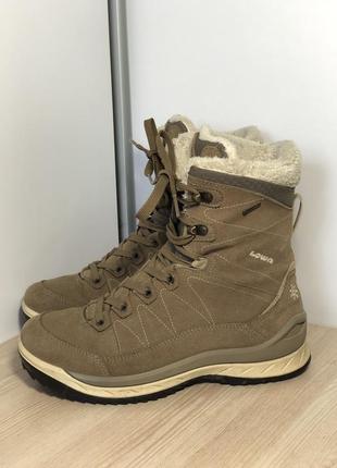 Женские зимние ботинки lowa leventina 1707x mid ws gore-tex