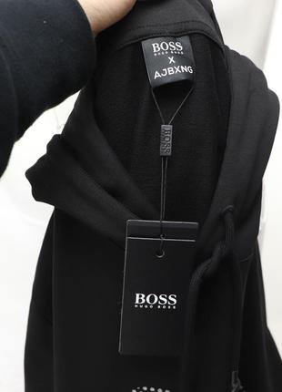 Мужская кофта худи hugo boss x ajbxng [ xxl ]8 фото