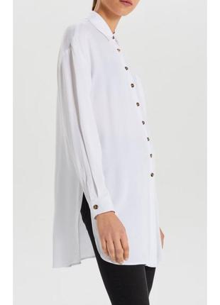 Довга біла сорочка/рубашка oversize