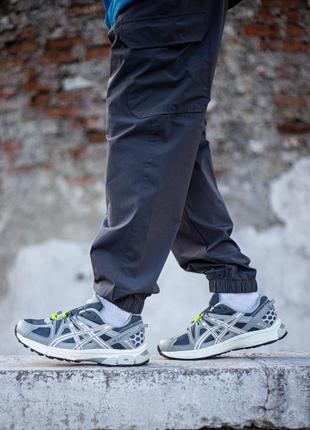 Asics gel-kahana 8 gray white7 фото