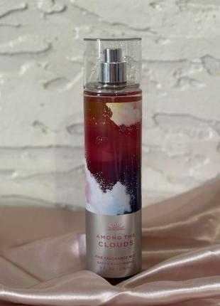 Парфумований спрей для тіла та волосся bath and body works among the clouds оригінал