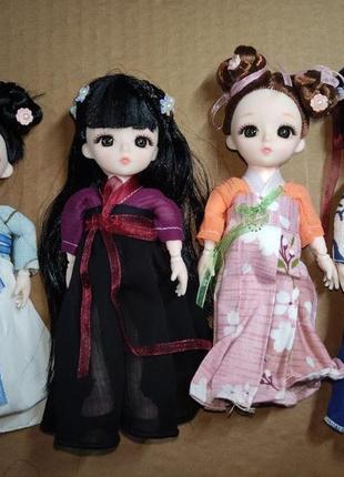 Лялька bjd шарнірна 15 см японочка мод. 22 фото