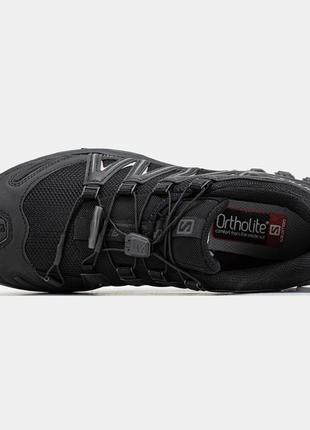 Мужские кроссовки salomon xa pro d3 black саломон черного цвета4 фото