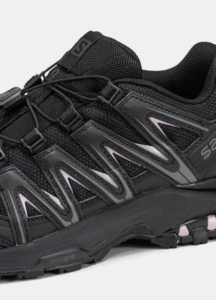 Мужские кроссовки salomon xa pro d3 black саломон черного цвета5 фото