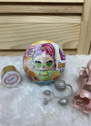 Кукла l.o.l. surprise! sunshine makeover шарик with 8 surprises, изменяют цвет оригинал лол2 фото