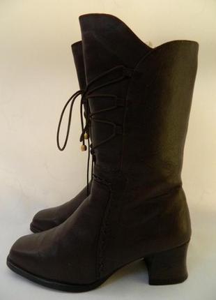 Полусапоги кожаные женские kangies