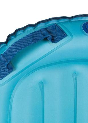 Надувной бодиборд для плавания на волнах olaian 25 - 90кг с ручками синий4 фото