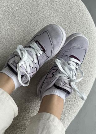 👟 кроссовки new balance 550 xatch paul forever yours violet / наляжка bs👟4 фото