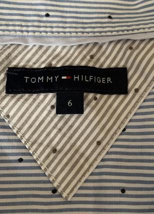 Рубашка рубашка женская коттон Tommy hilfiger коттон размер xs s5 фото