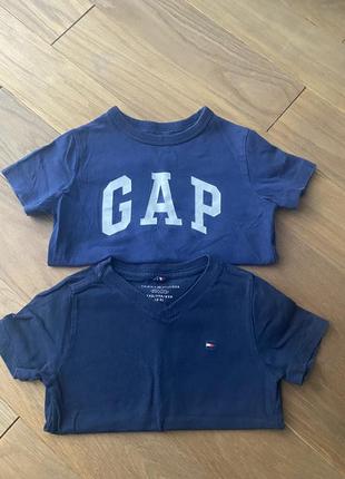 Футболка gap, tommy hilfiger