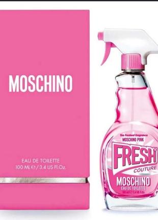 Moschino pink fresh couture 50 мл оригінал