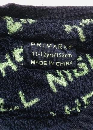 11-12 лет, 152 рост.primark. ниндзя. галогенный рисунок пушистая флисовая пижама со штаниками на6 фото