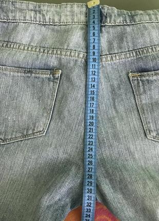 Джинсовые шорты с рваностями от f&f7 фото