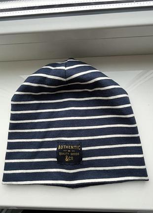 Котонова шапка h&m