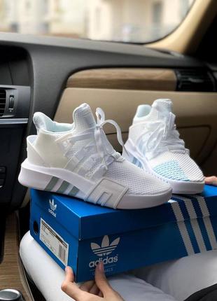 Кроссовки adidas eqt white/blue