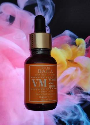 Сироватка для обличчя з вітаміном c cos de baha vitamin c msm serum