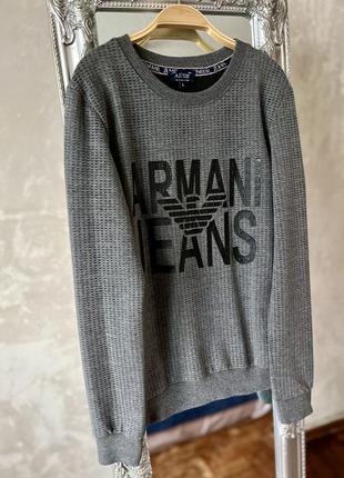 Armani jeans свитшот трехнитка рост 152-1644 фото