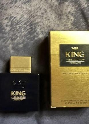 Туалетная вода для мужчин antonio banderas king of seduction absolute 100 мл