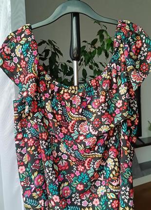 Блуза свободного кроя dorothy perkins, 16 размер (l-xxl)2 фото