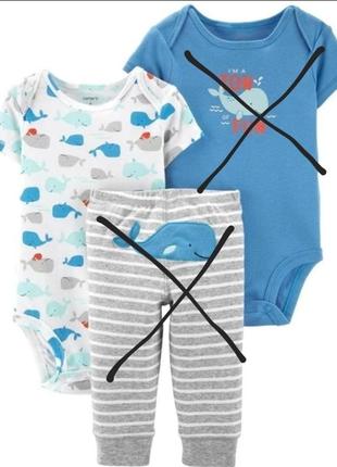 Боді короткий рукав 3 м carter's