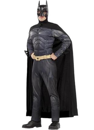Карнавальний костюм косплей з плащем маскою бетмен batman the dark knight cosplay hallowee хелловін