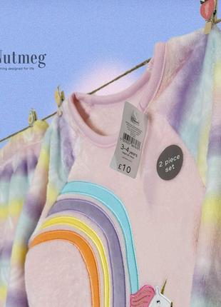 Мягкая детская новая пижама бренда natmeg2 фото