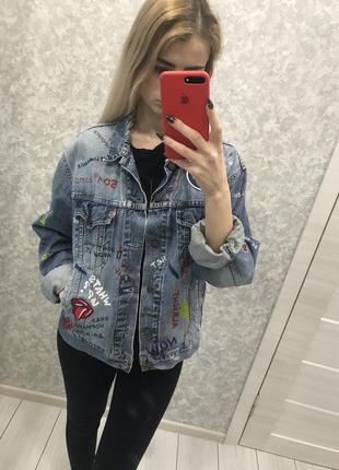 Джинсовая куртка levi’s