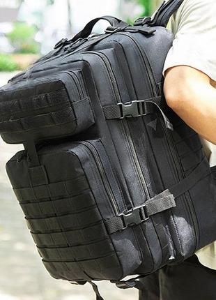 Рюкзак тактичний 50 л, з підсумками військовий штурмовий рюкзак на molle великий5 фото