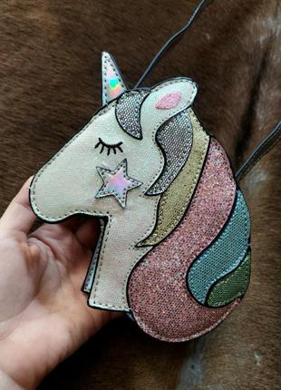 Стильна яскрава брендова сумка единоріг unicorn