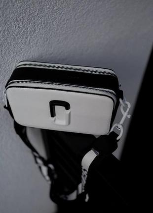 Marc jacobs the snapshot black/white  logo 6