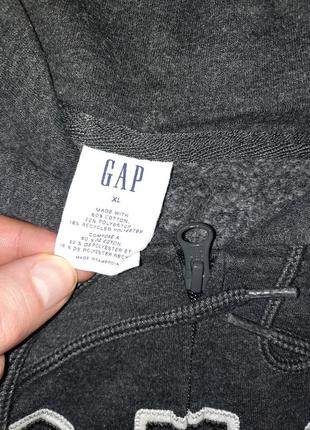 Оригинальная зип худи gap с большим лого10 фото