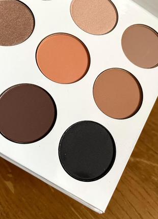 Палетка теней kylie cosmetics bronze palette l оригинал! старая коллекция7 фото